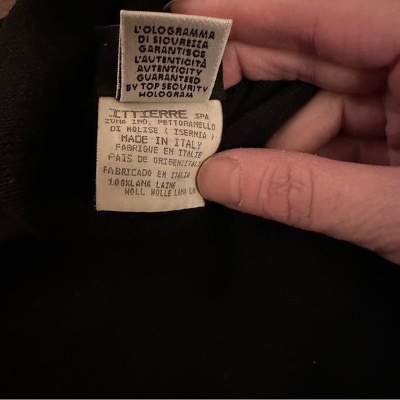 Dolce & Gabbana cropped turtleneck wool sweater XS S - Picture 4 of 5